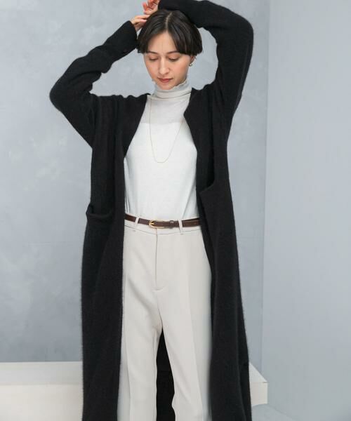 URBAN RESEARCH ROSSO / アーバンリサーチ ロッソ カーディガン・ボレロ | ファーニットロングガウン | 詳細9