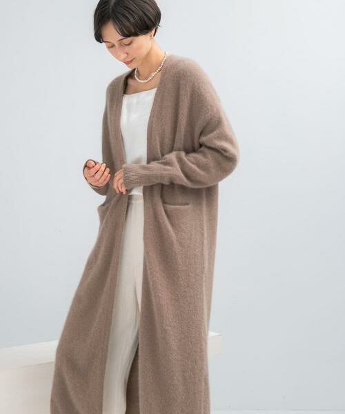 URBAN RESEARCH ROSSO / アーバンリサーチ ロッソ カーディガン・ボレロ | ファーニットロングガウン | 詳細19