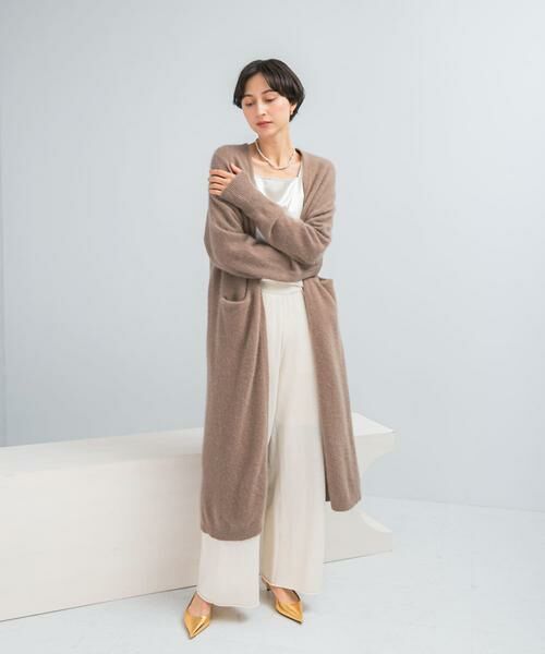 URBAN RESEARCH ROSSO / アーバンリサーチ ロッソ カーディガン・ボレロ | ファーニットロングガウン | 詳細20