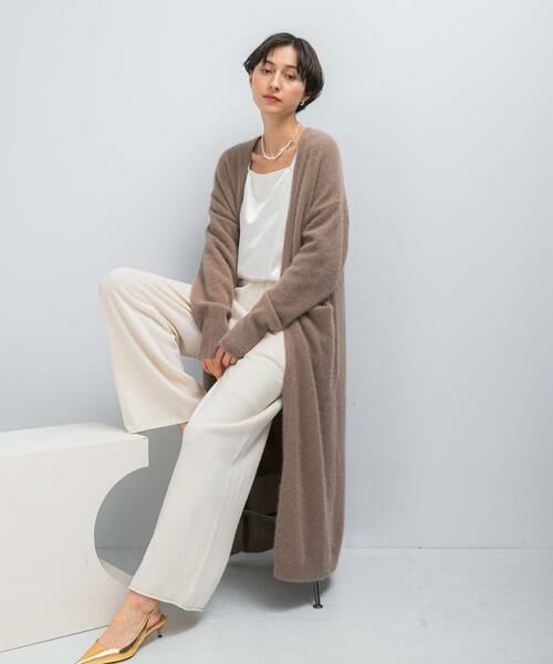 URBAN RESEARCH ROSSO / アーバンリサーチ ロッソ カーディガン・ボレロ | ファーニットロングガウン | 詳細22