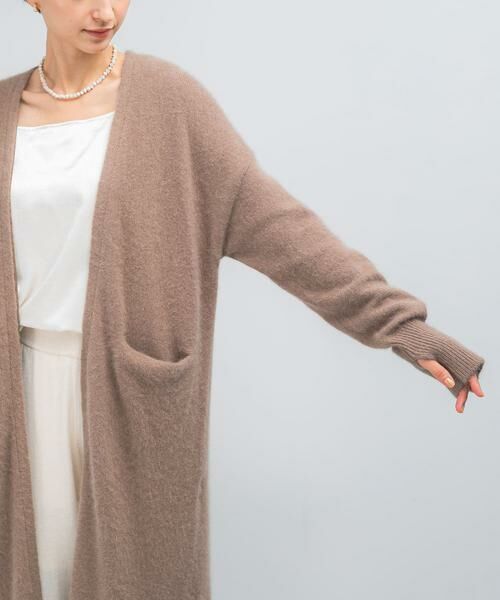 URBAN RESEARCH ROSSO / アーバンリサーチ ロッソ カーディガン・ボレロ | ファーニットロングガウン | 詳細26