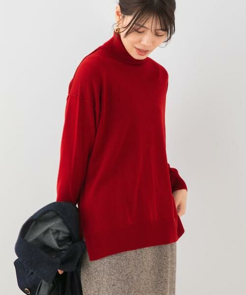 URBAN RESEARCH ROSSO / アーバンリサーチ ロッソ ニット・セーター | F by ROSSO　ウォッシャブル抗ピルタートルニット | 詳細2