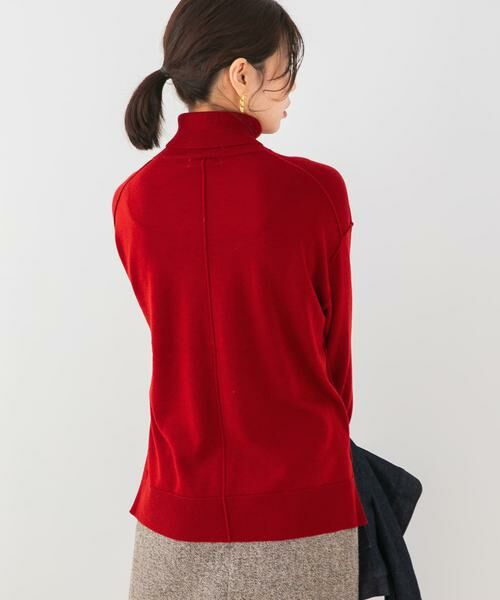 URBAN RESEARCH ROSSO / アーバンリサーチ ロッソ ニット・セーター | F by ROSSO　ウォッシャブル抗ピルタートルニット | 詳細3