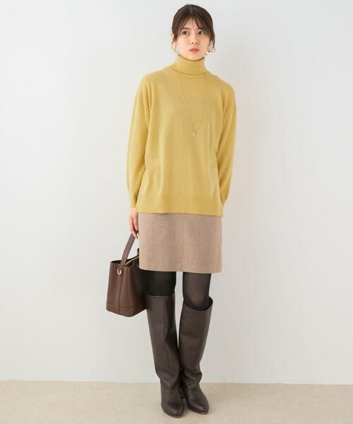 URBAN RESEARCH ROSSO / アーバンリサーチ ロッソ ニット・セーター | F by ROSSO　ウォッシャブル抗ピルタートルニット | 詳細12