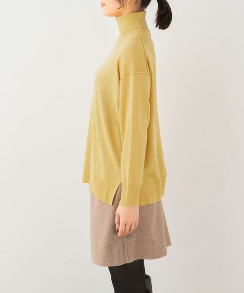 URBAN RESEARCH ROSSO / アーバンリサーチ ロッソ ニット・セーター | F by ROSSO　ウォッシャブル抗ピルタートルニット | 詳細16