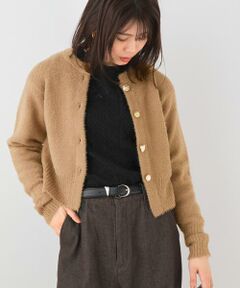 URBAN RESEARCH ROSSO / アーバンリサーチ ロッソ カーディガン・ボレロ | F by ROSSO　アソート釦ヘアリーカーディガン