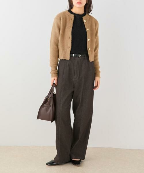 URBAN RESEARCH ROSSO / アーバンリサーチ ロッソ カーディガン・ボレロ | F by ROSSO　アソート釦ヘアリーカーディガン | 詳細5