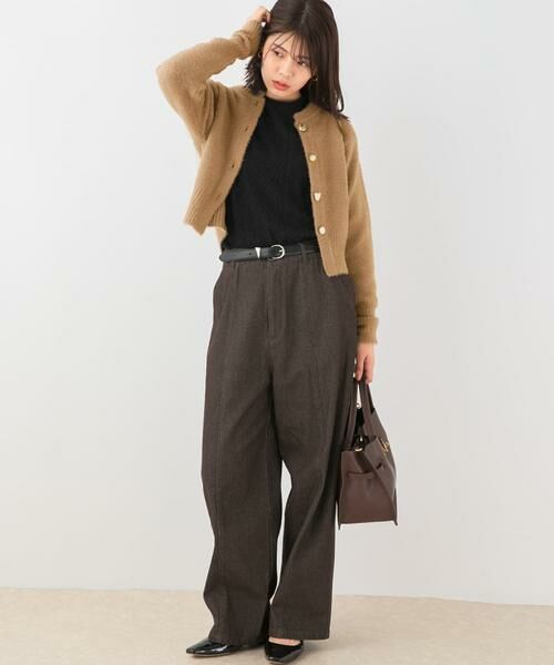 URBAN RESEARCH ROSSO / アーバンリサーチ ロッソ カーディガン・ボレロ | F by ROSSO　アソート釦ヘアリーカーディガン | 詳細6