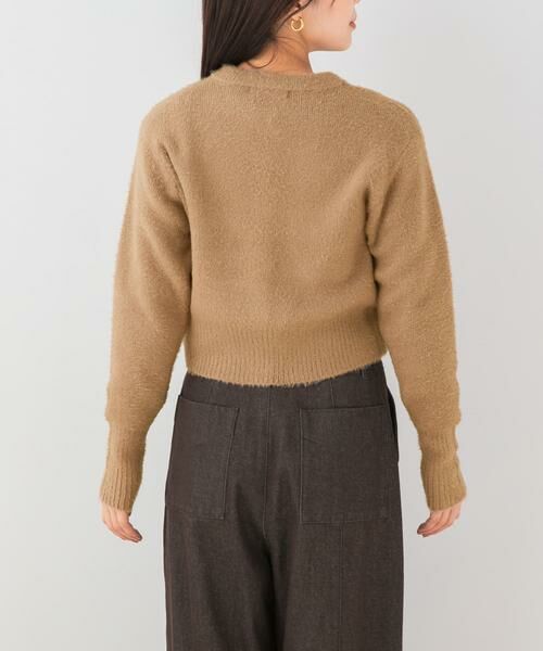 URBAN RESEARCH ROSSO / アーバンリサーチ ロッソ カーディガン・ボレロ | F by ROSSO　アソート釦ヘアリーカーディガン | 詳細9