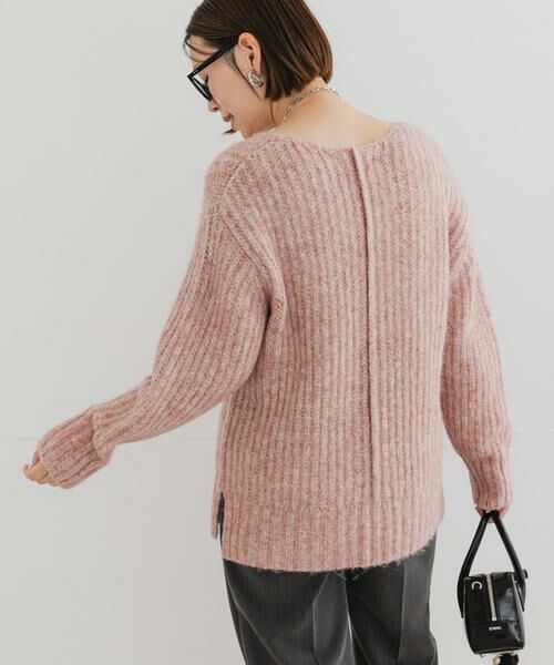 URBAN RESEARCH ROSSO / アーバンリサーチ ロッソ ニット・セーター | F by ROSSO　ミックス糸Vネックニット | 詳細3