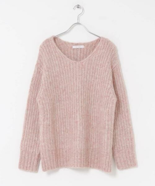 URBAN RESEARCH ROSSO / アーバンリサーチ ロッソ ニット・セーター | F by ROSSO　ミックス糸Vネックニット | 詳細6