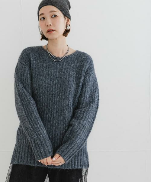 URBAN RESEARCH ROSSO / アーバンリサーチ ロッソ ニット・セーター | F by ROSSO　ミックス糸Vネックニット | 詳細14