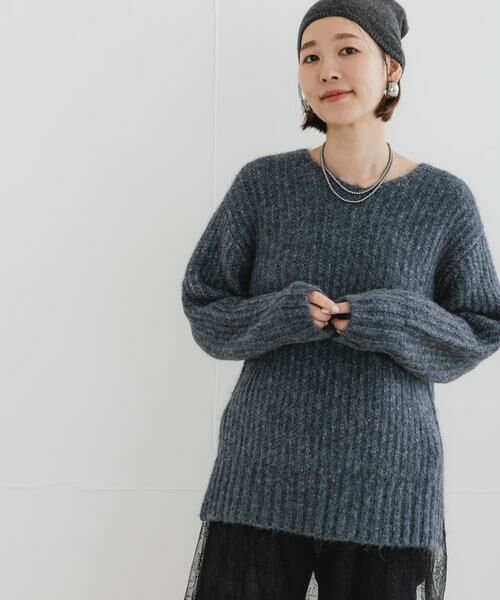 URBAN RESEARCH ROSSO / アーバンリサーチ ロッソ ニット・セーター | F by ROSSO　ミックス糸Vネックニット | 詳細15