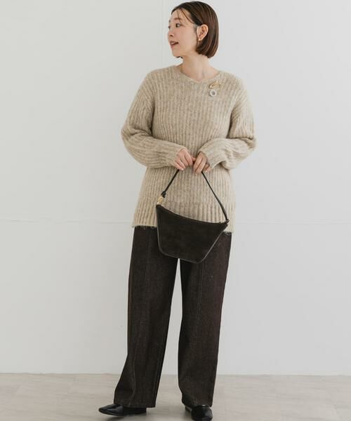 URBAN RESEARCH ROSSO / アーバンリサーチ ロッソ ニット・セーター | F by ROSSO　ミックス糸Vネックニット | 詳細25