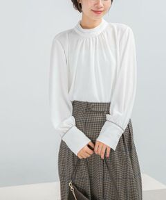 URBAN RESEARCH ROSSO / アーバンリサーチ ロッソ シャツ・ブラウス | ギャザーハイネックブラウス