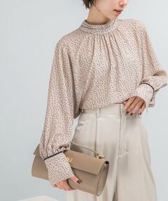 URBAN RESEARCH ROSSO / アーバンリサーチ ロッソ シャツ・ブラウス | ギャザーハイネックブラウス