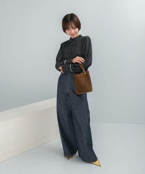 URBAN RESEARCH ROSSO / アーバンリサーチ ロッソ シャツ・ブラウス | ギャザーハイネックブラウス | 詳細8