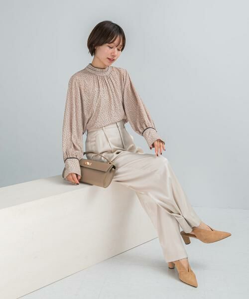 URBAN RESEARCH ROSSO / アーバンリサーチ ロッソ シャツ・ブラウス | ギャザーハイネックブラウス | 詳細19