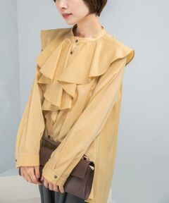 URBAN RESEARCH ROSSO / アーバンリサーチ ロッソ シャツ・ブラウス | フリルカラーシャツブラウス