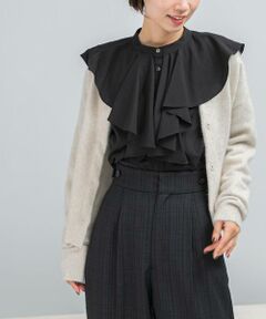 URBAN RESEARCH ROSSO / アーバンリサーチ ロッソ シャツ・ブラウス | フリルカラーシャツブラウス