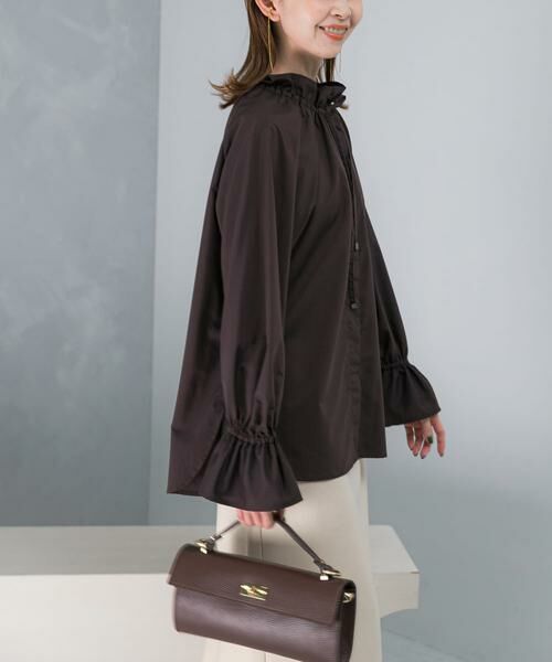 URBAN RESEARCH ROSSO / アーバンリサーチ ロッソ シャツ・ブラウス | フリルカラーブラウス | 詳細2