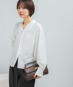 URBAN RESEARCH ROSSO / アーバンリサーチ ロッソ シャツ・ブラウス | Vネックボタンデザインブラウス