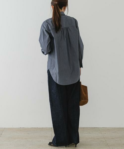 URBAN RESEARCH ROSSO / アーバンリサーチ ロッソ シャツ・ブラウス | F by ROSSO　トリミングレースビッグカラーシャツ | 詳細5