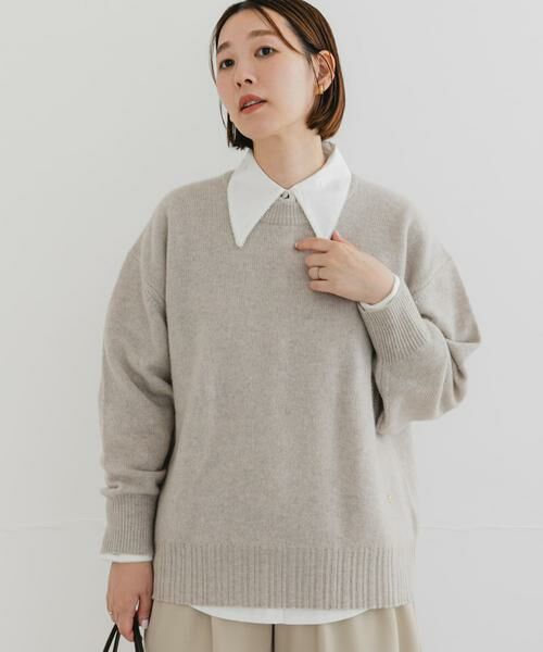 URBAN RESEARCH ROSSO / アーバンリサーチ ロッソ シャツ・ブラウス | F by ROSSO　トリミングレースビッグカラーシャツ | 詳細10