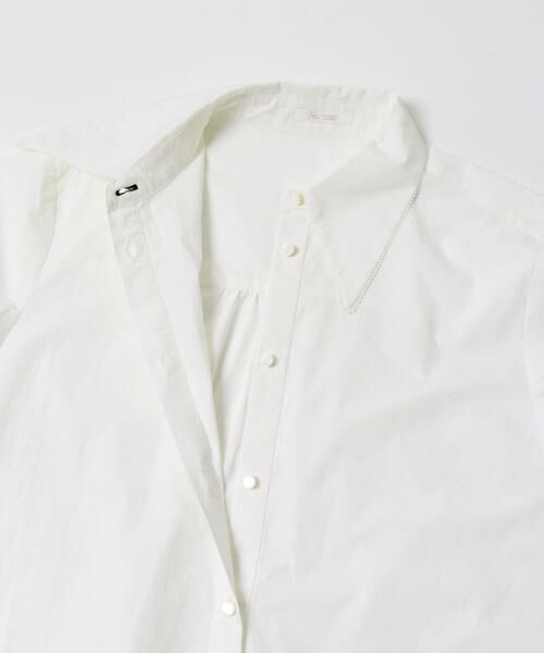 URBAN RESEARCH ROSSO / アーバンリサーチ ロッソ シャツ・ブラウス | F by ROSSO　トリミングレースビッグカラーシャツ | 詳細17