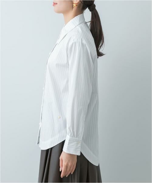 URBAN RESEARCH ROSSO / アーバンリサーチ ロッソ シャツ・ブラウス | F by ROSSO　トリミングレースビッグカラーシャツ | 詳細27