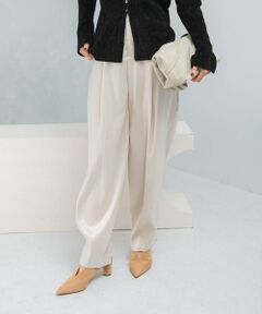 URBAN RESEARCH ROSSO / アーバンリサーチ ロッソ その他パンツ | ウール混2WAYサテンパンツ