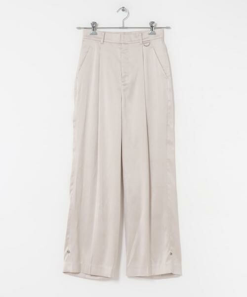 URBAN RESEARCH ROSSO / アーバンリサーチ ロッソ その他パンツ | ウール混2WAYサテンパンツ | 詳細3