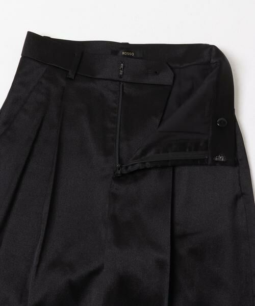 URBAN RESEARCH ROSSO / アーバンリサーチ ロッソ その他パンツ | ウール混2WAYサテンパンツ | 詳細15