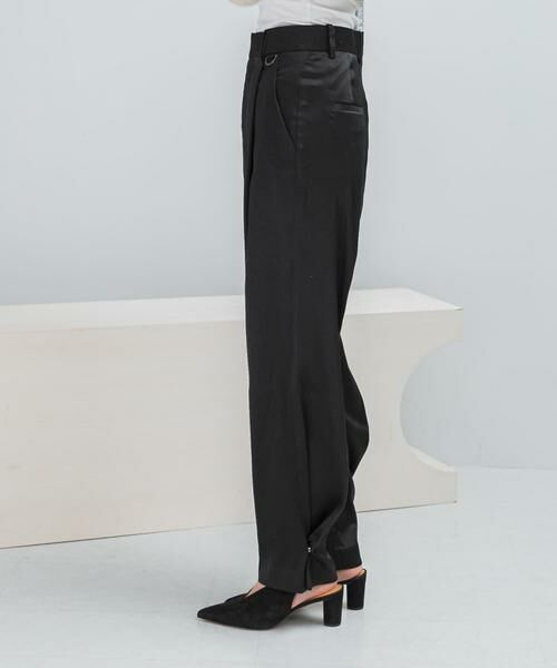 URBAN RESEARCH ROSSO / アーバンリサーチ ロッソ その他パンツ | ウール混2WAYサテンパンツ | 詳細9