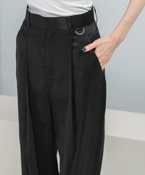 URBAN RESEARCH ROSSO / アーバンリサーチ ロッソ その他パンツ | ウール混2WAYサテンパンツ | 詳細11