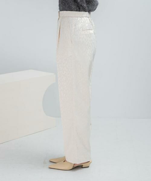 URBAN RESEARCH ROSSO / アーバンリサーチ ロッソ その他パンツ | ジャガードタックパンツ | 詳細5