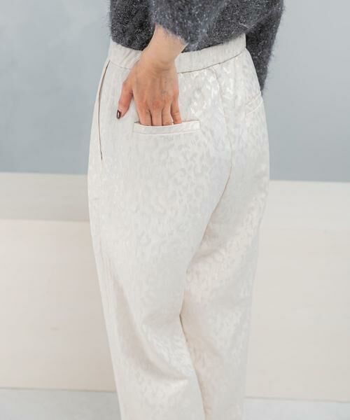 URBAN RESEARCH ROSSO / アーバンリサーチ ロッソ その他パンツ | ジャガードタックパンツ | 詳細7