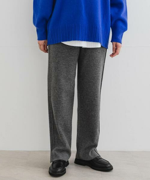 URBAN RESEARCH ROSSO / アーバンリサーチ ロッソ その他パンツ | F by ROSSO　ウォッシャブル抗ピルニットパンツ | 詳細1