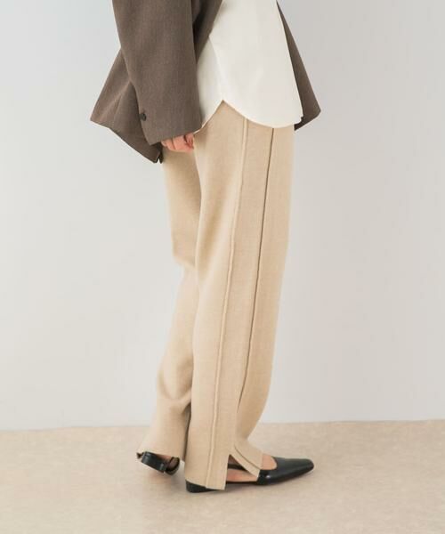 URBAN RESEARCH ROSSO / アーバンリサーチ ロッソ その他パンツ | F by ROSSO　ウォッシャブル抗ピルニットパンツ | 詳細16