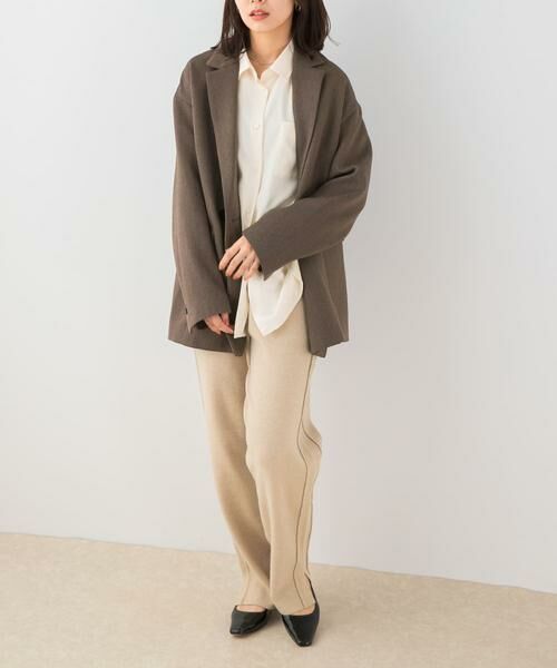 URBAN RESEARCH ROSSO / アーバンリサーチ ロッソ その他パンツ | F by ROSSO　ウォッシャブル抗ピルニットパンツ | 詳細18