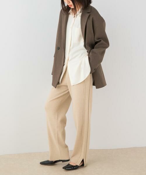 URBAN RESEARCH ROSSO / アーバンリサーチ ロッソ その他パンツ | F by ROSSO　ウォッシャブル抗ピルニットパンツ | 詳細19