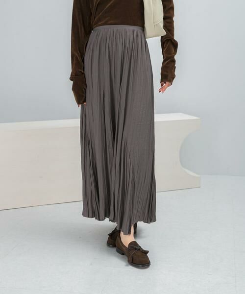 URBAN RESEARCH ROSSO / アーバンリサーチ ロッソ スカート | ワッシャープリーツスカート | 詳細1