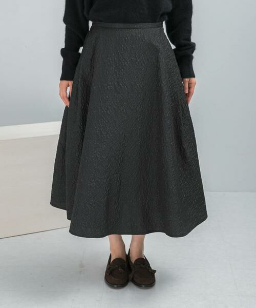 URBAN RESEARCH ROSSO / アーバンリサーチ ロッソ スカート | ジャガードサイドタックフレアスカート | 詳細3