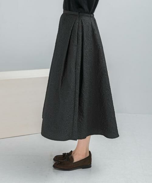 URBAN RESEARCH ROSSO / アーバンリサーチ ロッソ スカート | ジャガードサイドタックフレアスカート | 詳細4