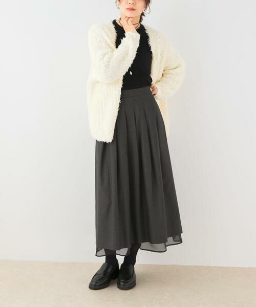URBAN RESEARCH ROSSO / アーバンリサーチ ロッソ スカート | F by ROSSO　ツイードライクフレアスカート | 詳細19