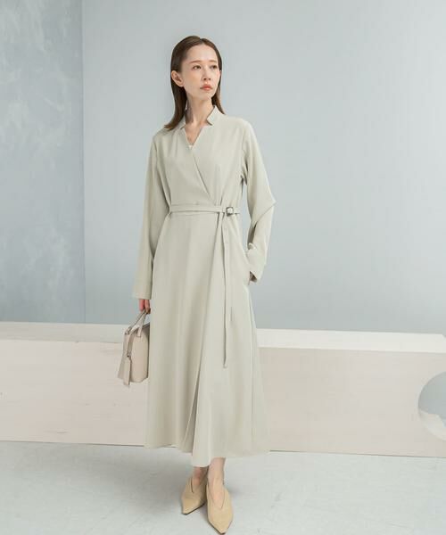 URBAN RESEARCH ROSSO / アーバンリサーチ ロッソ ワンピース | ベルトデザインカシュクールワンピース | 詳細12