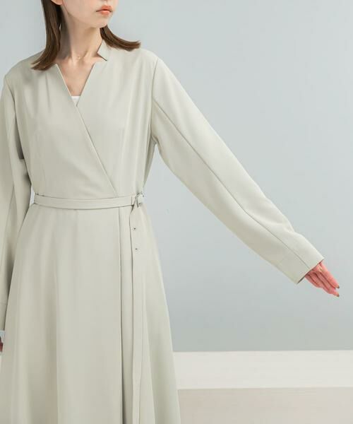 URBAN RESEARCH ROSSO / アーバンリサーチ ロッソ ワンピース | ベルトデザインカシュクールワンピース | 詳細17