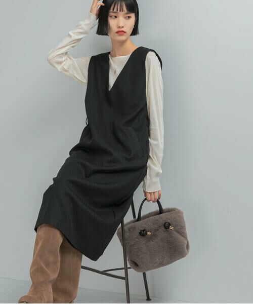 URBAN RESEARCH ROSSO / アーバンリサーチ ロッソ ワンピース | 『UR TECH』　 ジャンパーワンピース | 詳細7