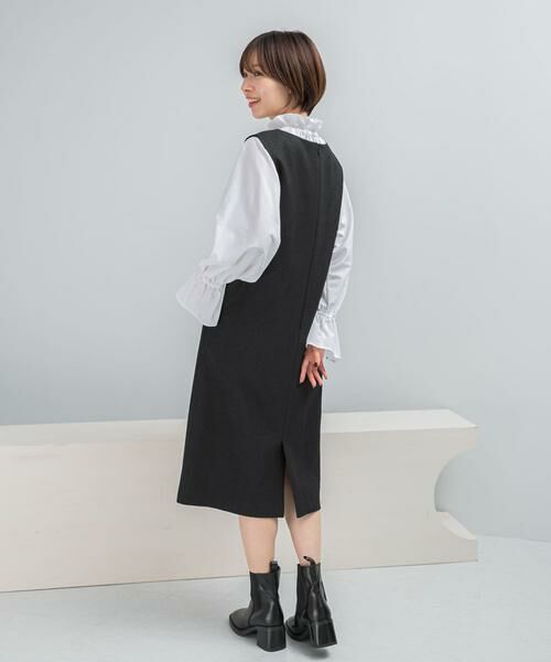 URBAN RESEARCH ROSSO / アーバンリサーチ ロッソ ワンピース | 『UR TECH』　 ジャンパーワンピース | 詳細12