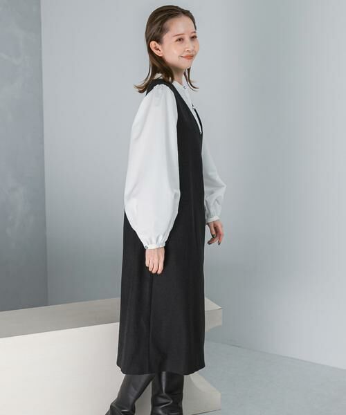 URBAN RESEARCH ROSSO/アーバンリサーチ ロッソ 『UR TECH』 ジャンパーワンピース ブラック 38